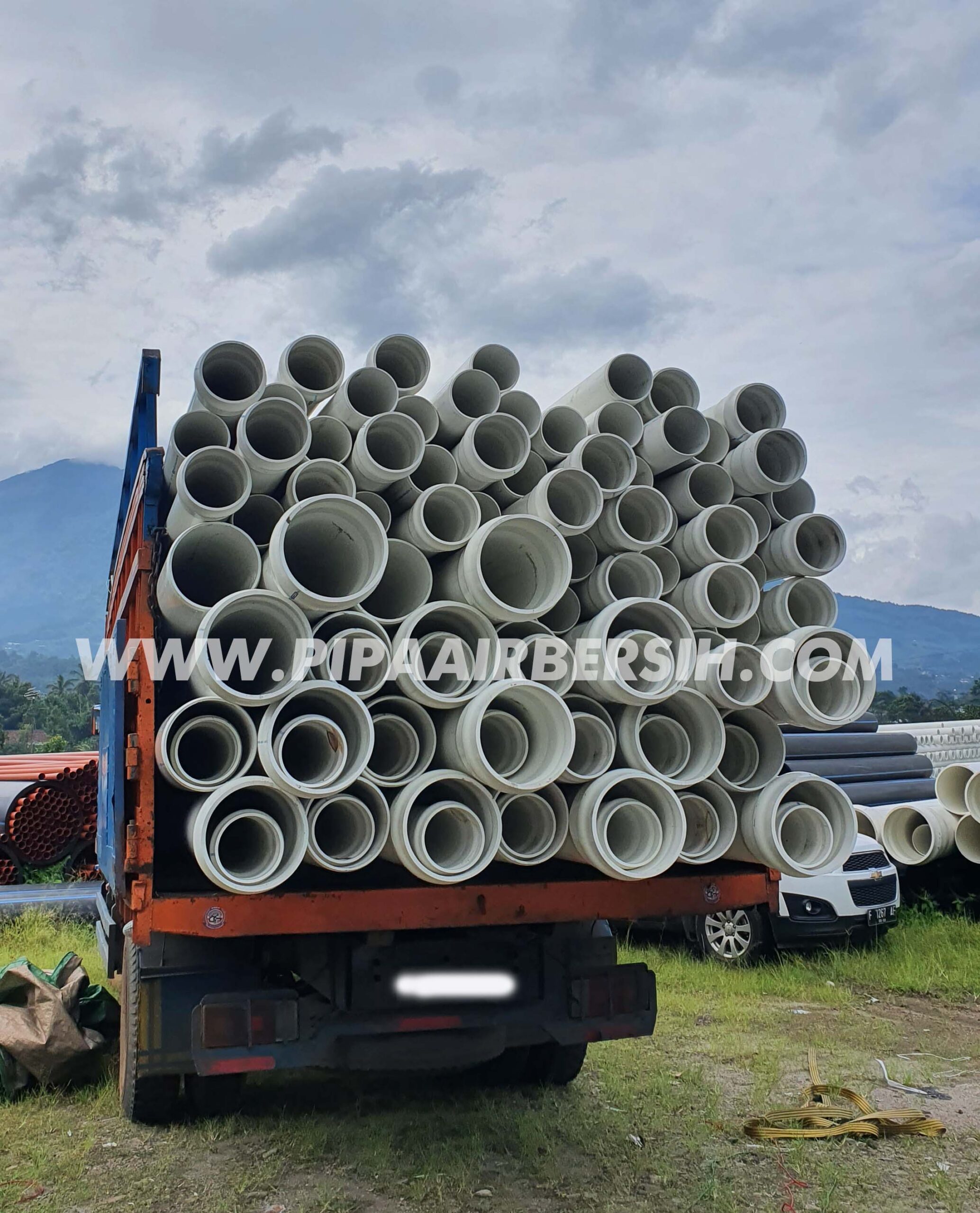 Kiriman Pipa PVC Dari PT Wahana Duta Jaya Rucika