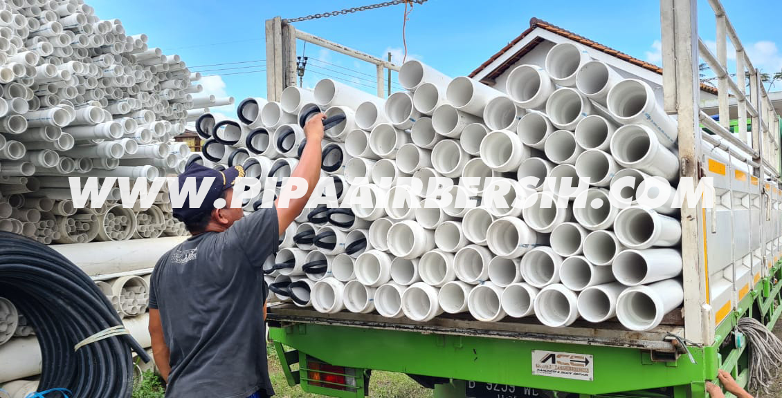 Pengiriman Pipa PVC SNI ke Jakarta.